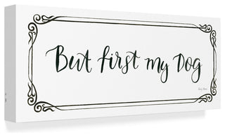 Emily Adams 'Furry Fashion Friends Viii' Canvas Art, 32"x14"