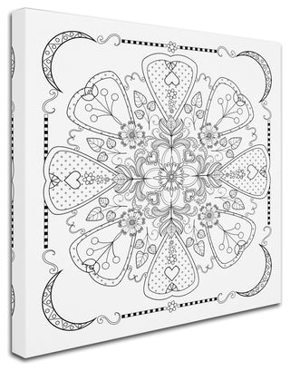 Fiona Stokes-Gilbert 'Mandala 1L' Canvas Art, 24 x 24