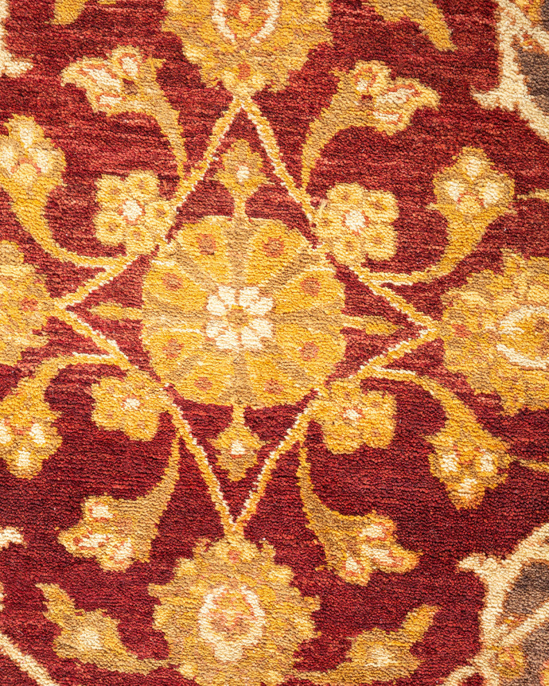 Mogul, One-of-a-Kind Hand-Knotted Area Rug Red, 8'4"x10'2"
