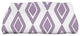 Diamond Jive 1, Geometric Print Bath Towel, Purple