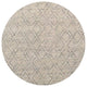 Ahgly Company Indoor Round Mid-Century Modern Area Rugs, 5' Round