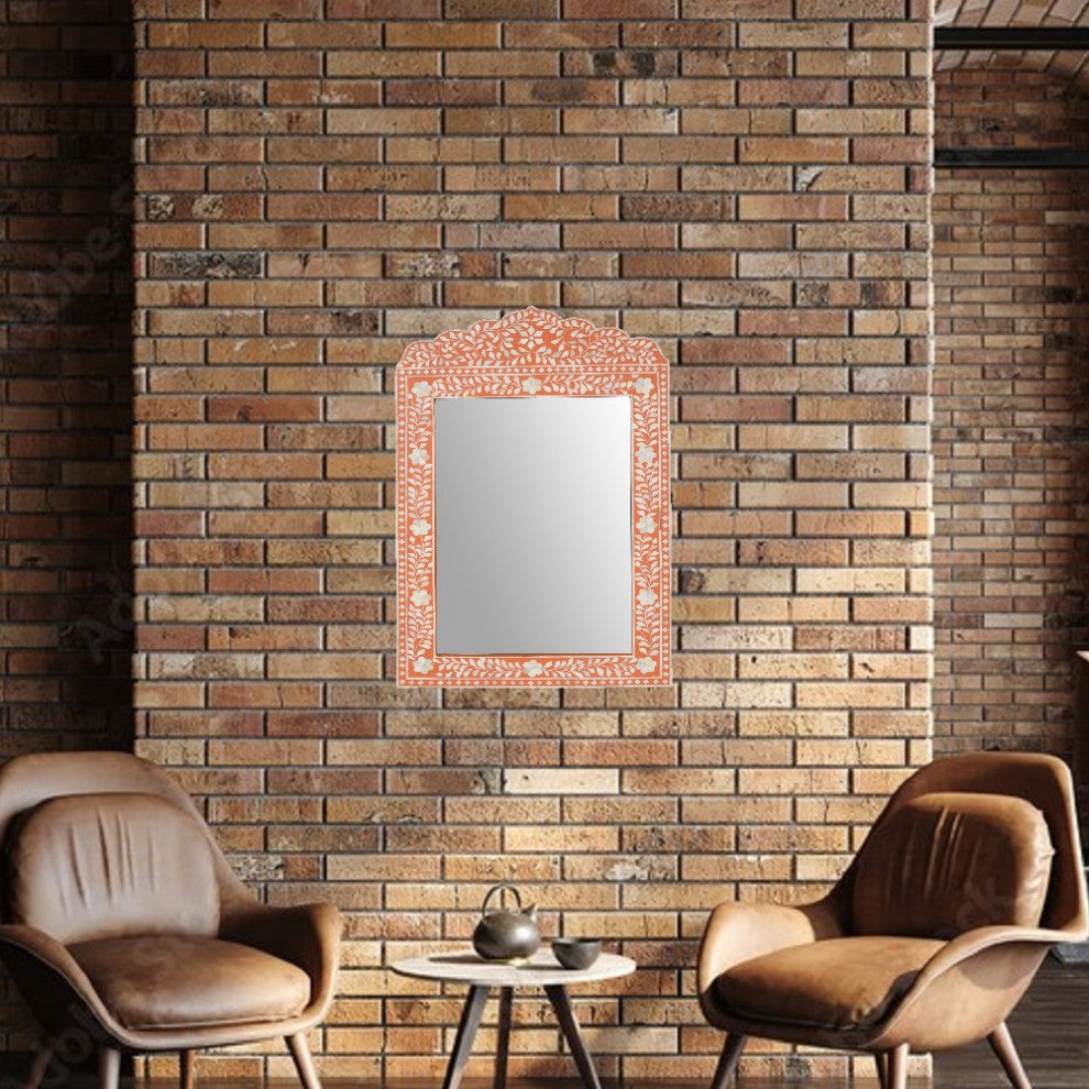 Bharat Handcraft Bone Inlay 48"x28" Mirror