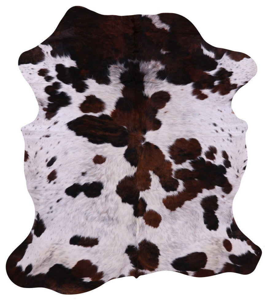 Natural Cowhide Rug 6' 0" X 5' 7" C1972