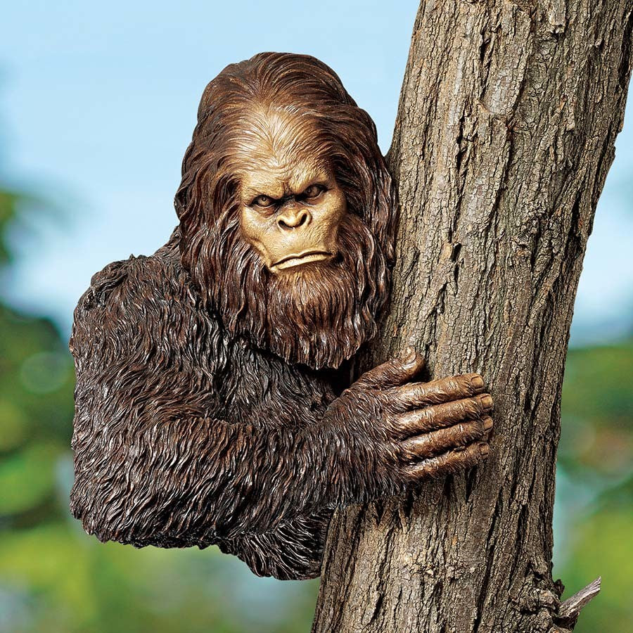 Bigfoot the Bashful Yeti Tree Sculpture