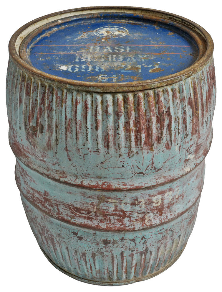Consigned Small Iron Barrel