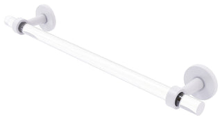 Clearview 18" Towel Bar, Matte White