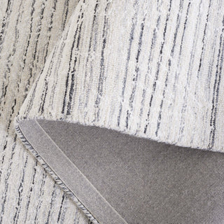 Safavieh Couture Ebony Collection EBN135 Rug, Grey/Ivory, 6' Round