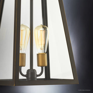 Luxury Vintage Outdoor Pendant Light, Vicenza Series, Olde Bronze