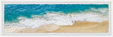 "Enjoy the Waves" Framed Painting Print, 45x15
