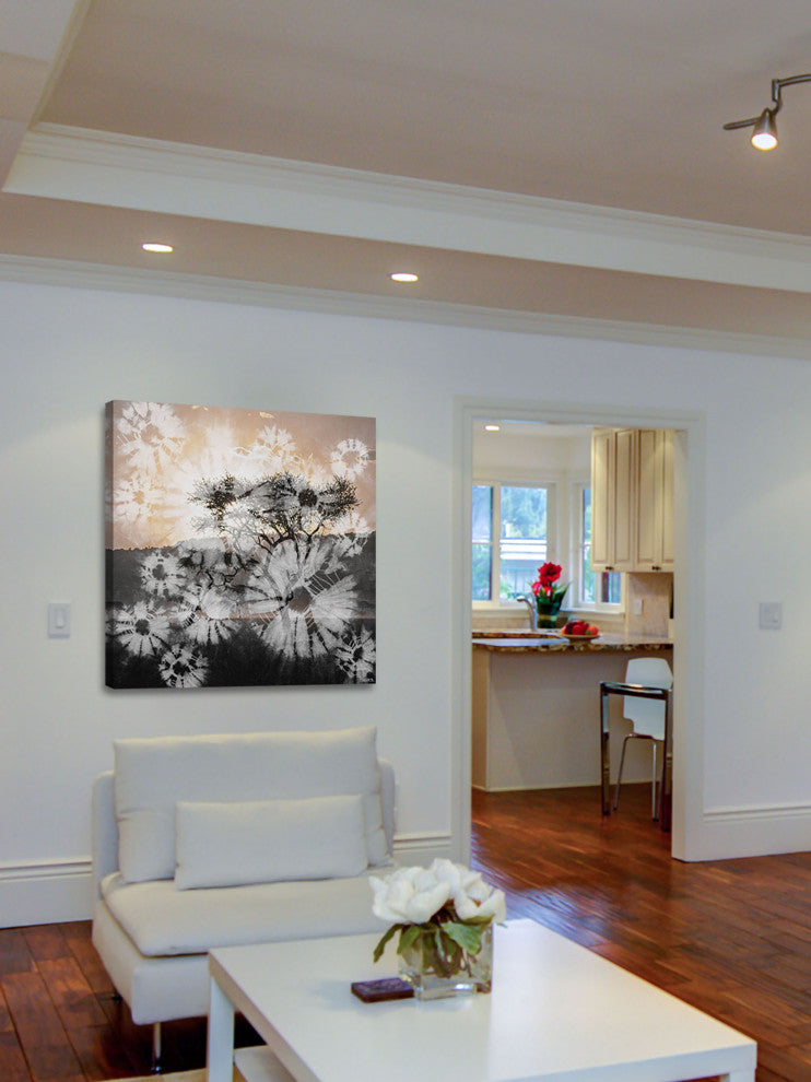 "The Bush" Print on Canvas, 18"x18"