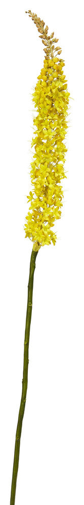 48" Fox Tail Artificial Flower, Set of 3, Yellow
