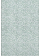 Addison Premium Washable Mayfield AMF190 Green 3' x 5' Rug