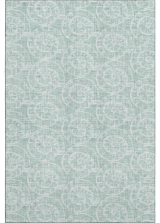 Addison Premium Washable Mayfield AMF190 Green 3' x 5' Rug