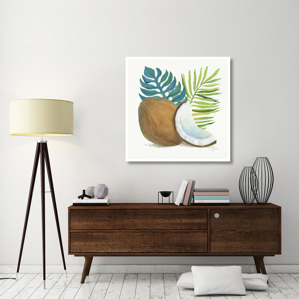 "Coconut Palm IV" Digital Paper Print by Mary Urban, 42"x42"