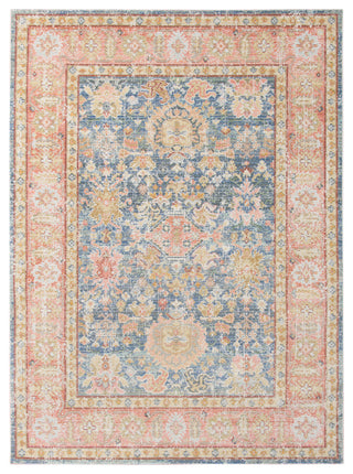Century Reuda Area Rug, Blue, 9' x 13', Bordered