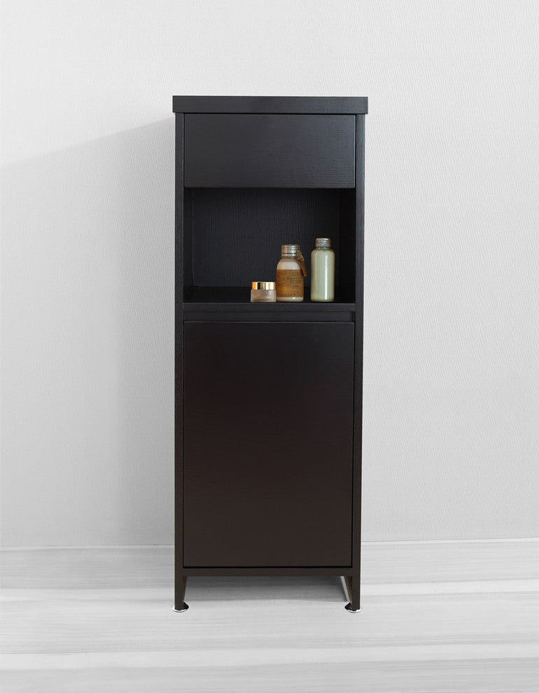 Raynard 16" Linen Cabinet in Espresso