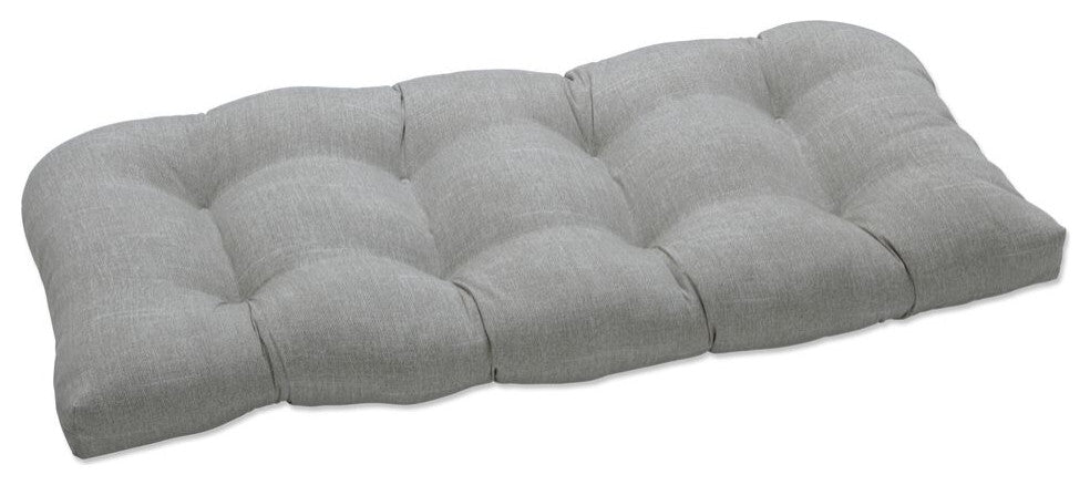 Tory Bisque Wicker Loveseat Cushion