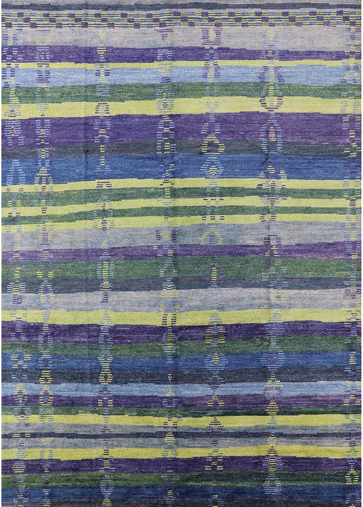 Ahgly Company Indoor Rectangle Mid-Century Modern Area Rugs, 2' x 5'