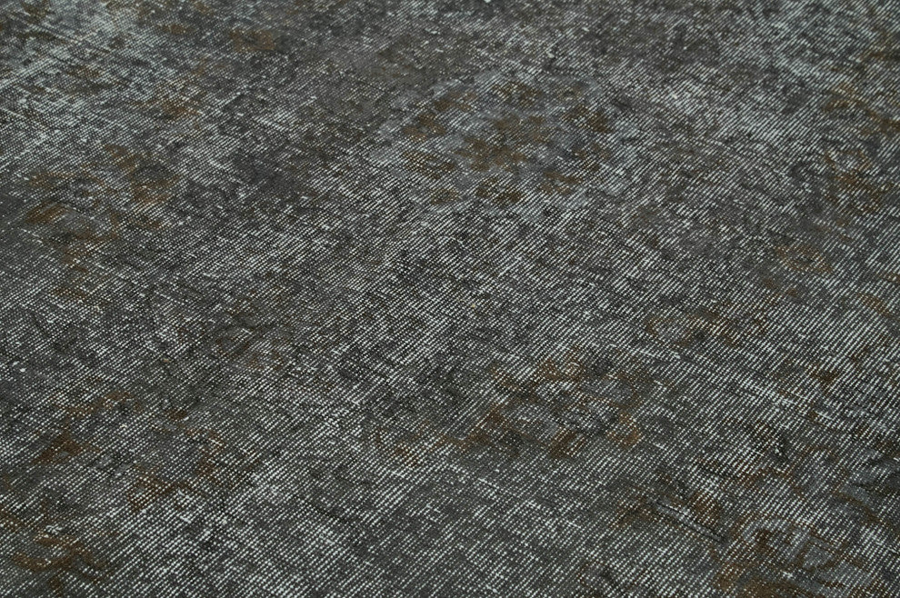 Rug N Carpet - Hand-knotted Turkish 6' 5'' x 9' 10'' Decorative Overdyed Rug