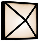 Access Lighting Oden 2 Light Outdoor Wall Sconce, Black