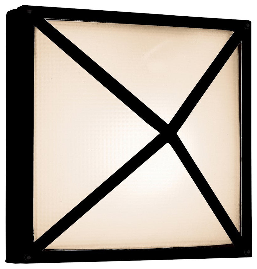 Access Lighting Oden 2 Light Outdoor Wall Sconce, Black