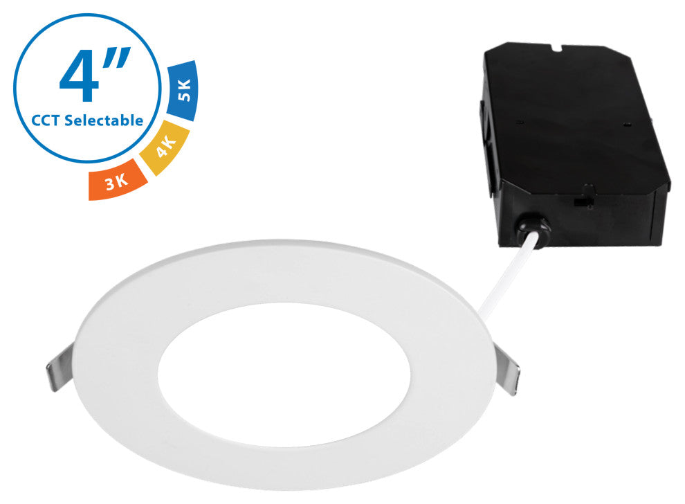 DLE4 Select Series 4" Flat Panel LED Downlight