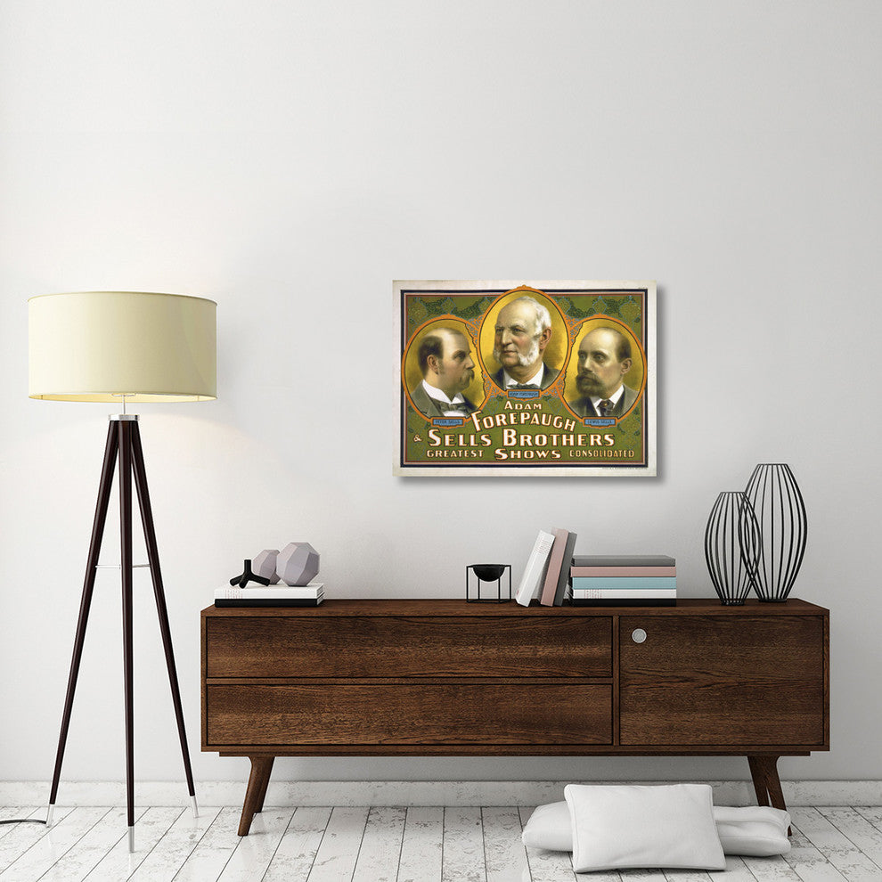 "Adam Forepaugh & Sells Brothers 4" Canvas by Hollywood Photo Archive, 36x27"