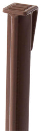 Master Mark 10" Terrace Board Lawn Edging Stake Kit, Brown