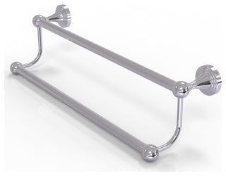 Sag Harbor 18" Double Towel Bar, Polished Chrome