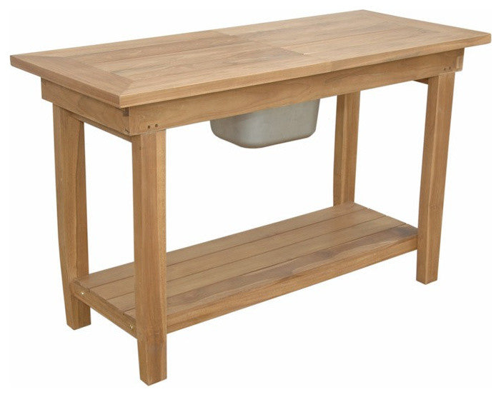 Nautilus Console Table w/ SS Container