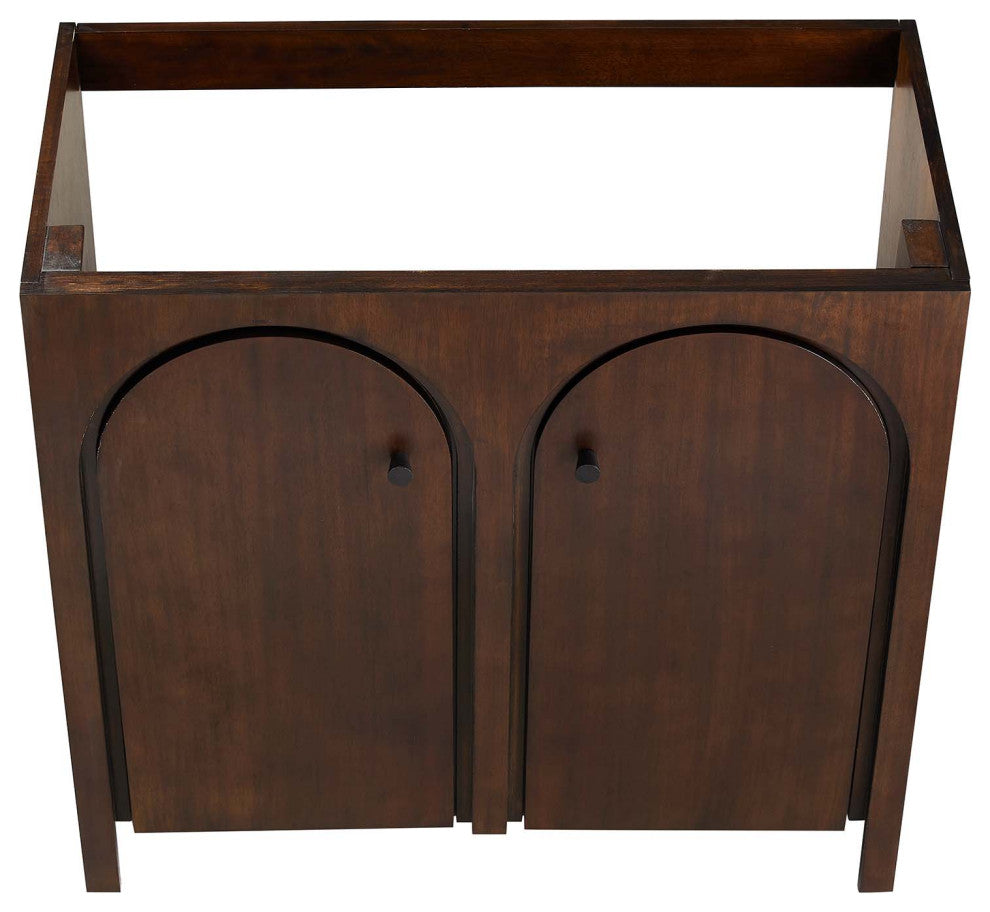 Appia 36" Bathroom Vanity Cabinet (Sink Basin Not Included) - Walnut