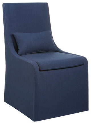 Uttermost Coley Denim Armless Chair