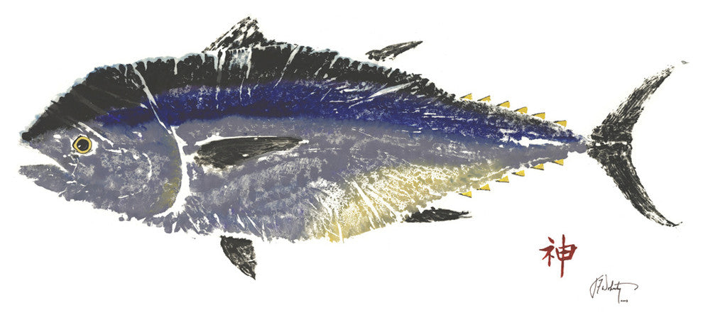 Atlantic Fish Placemats, Set of 4