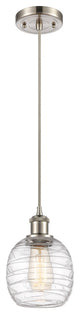 Innovations 516-1P-SN-G1013-LED 1-Light Mini Pendant Brushed Satin Nickel