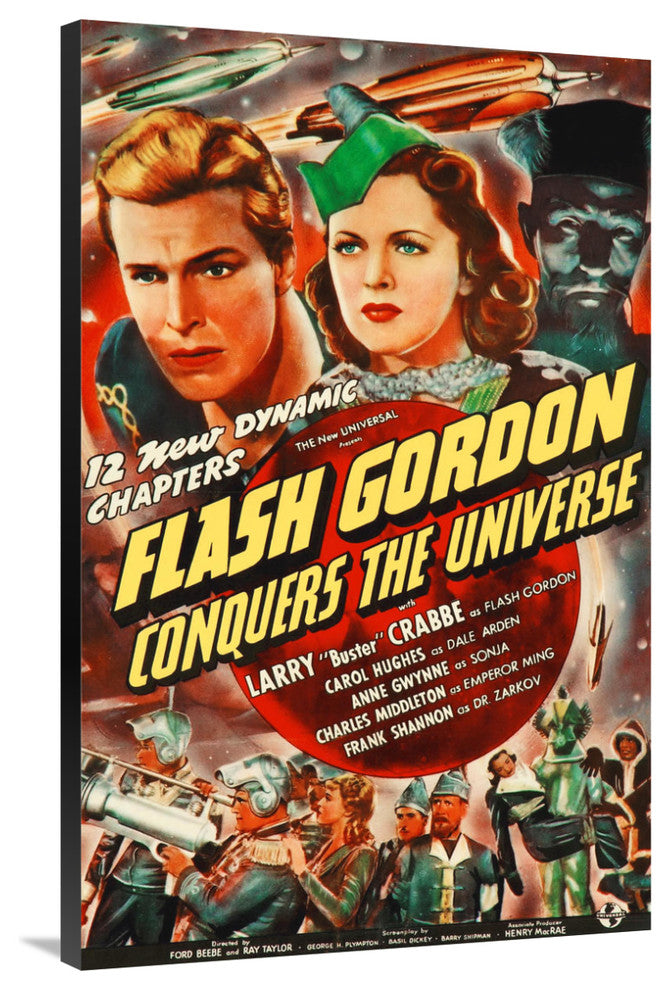 "Flash Gordon Conquers the Universe" Canvas by Hollywood Photo Archive, 26x40"