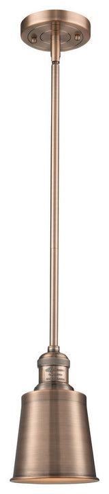 1-Light Addison 5" Mini Pendant, Antique Copper