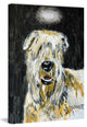 "Soft Coated Wheaton Terrier Angel" Painting Print on Wrapped Canvas, 30"x45"