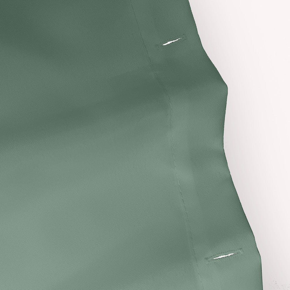 Zipper Stripe Sage 70" w x 73" h Shower Curtain