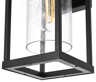 Home Living 14" Outdoor Wall sconce, Black
