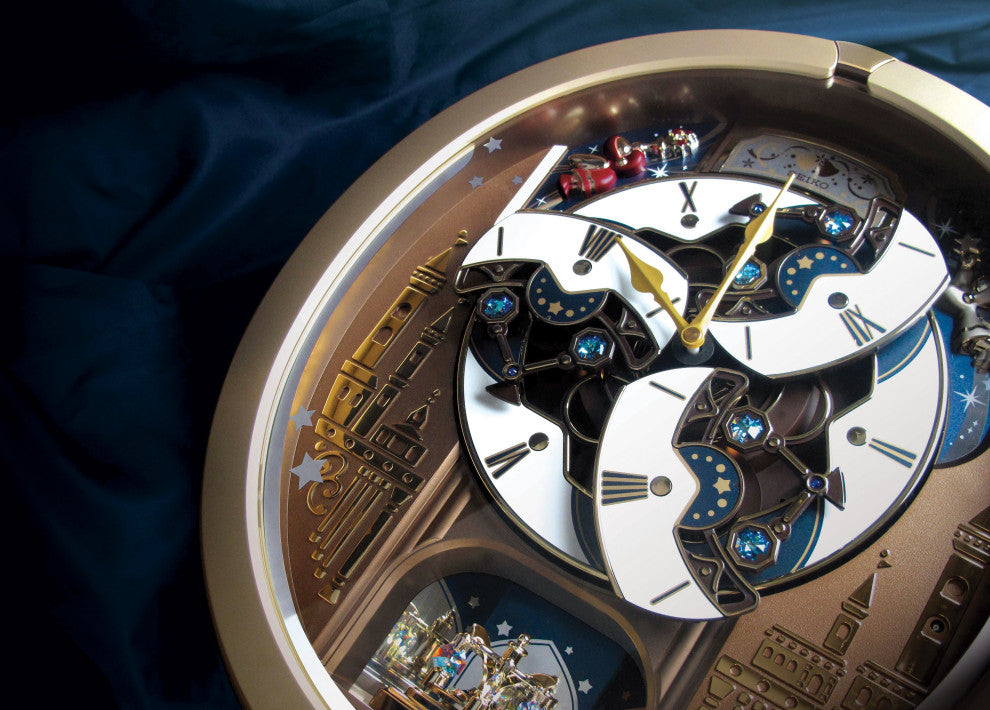 Seiko Clocks, Skyline and Starry Night Melodies, Motion