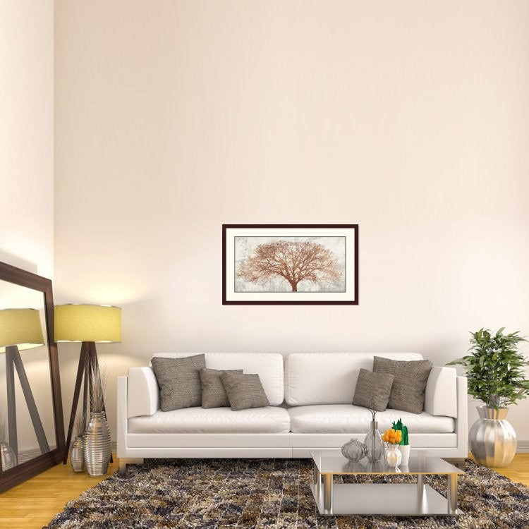 "Tree of Bronze" Framed Digital Print by Alessio Aprile, 44x26"