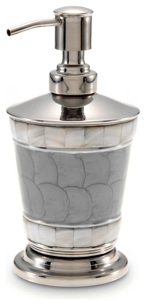 Classic 7" Soap or Lotion Dispenser, Platinum