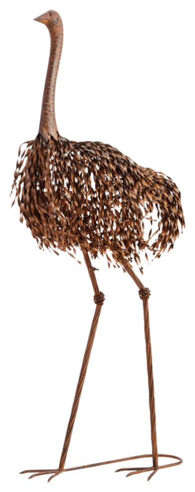 Peaking Ostrich Statue
