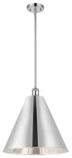 Ballston Cone Pendant, Polished Chrome