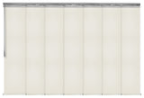 Scarlet 7-Panel Track Extendable Vertical Blinds 110-153"W