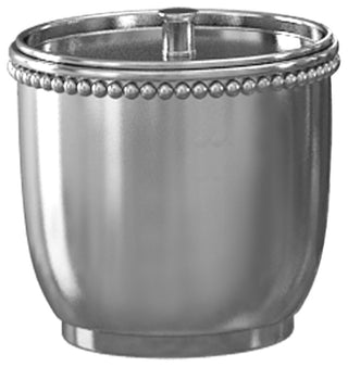 nu steel Chic Beaded Cotton Swab/Cotton Container