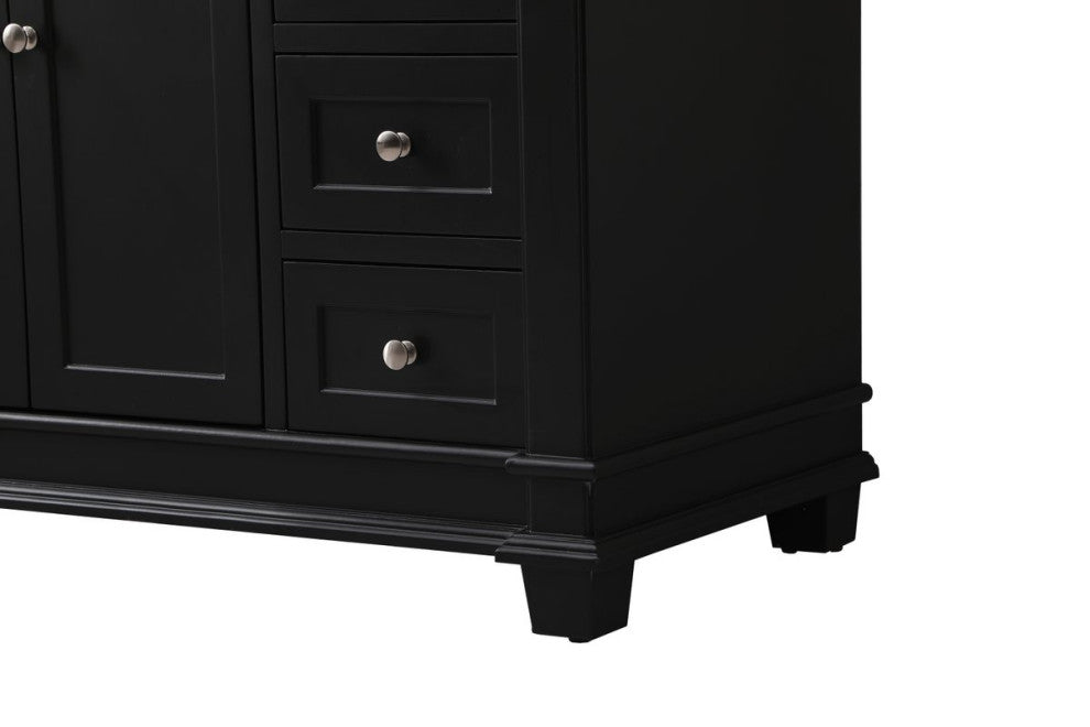 Weston Single Bathroom Vanity Set, Black, 42