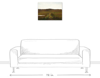 Scottish Path 24x18 Canvas