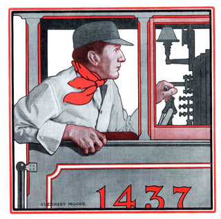 "Vintage 1437" Painting Print on Wrapped Canvas