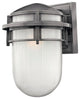 Hinkley Reef Small Wall Mount Lantern, Hematite